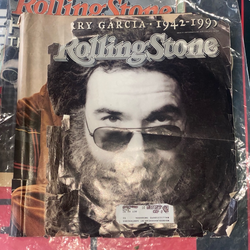 ROLLING STONE Magazine September 1995 #717 Jerry Garcia Grateful Dead